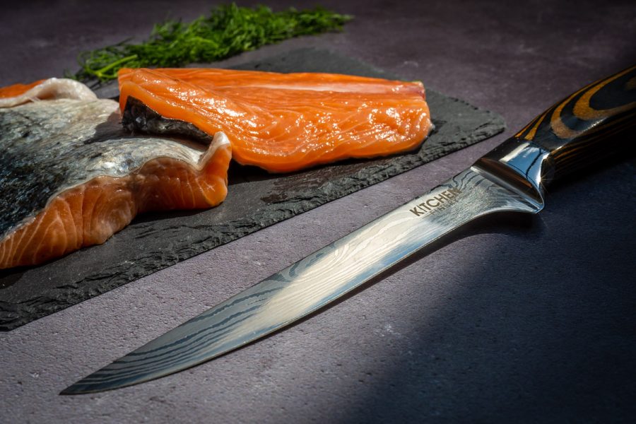 Knife for salmon