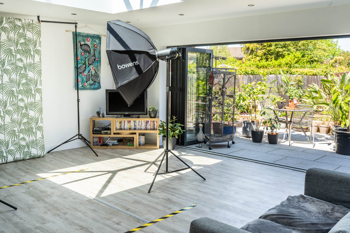 ETT Photography studio with COVID measures in place
